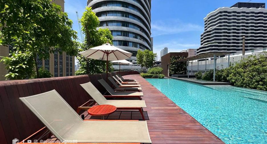 Wohnung zur Miete mit 1 Zimmer in Pathum Wan, Bangkok