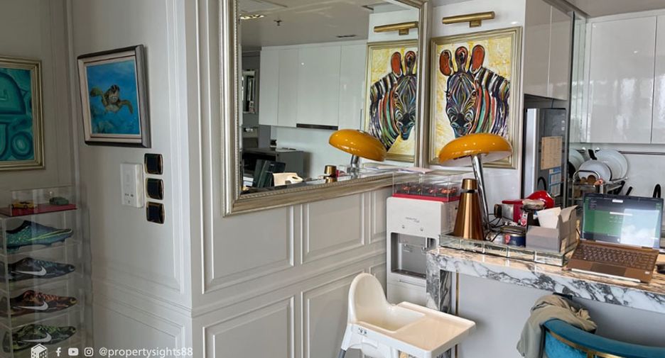 Wohnung zum Kauf mit 2 Zimmer in Sathon, Bangkok