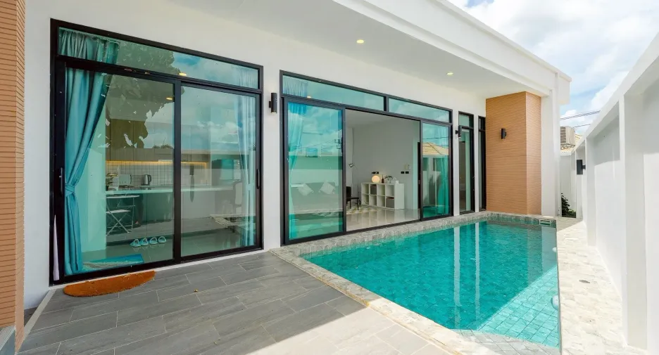 À vendre et à louer 2 chambres villa à Thalang, Phuket