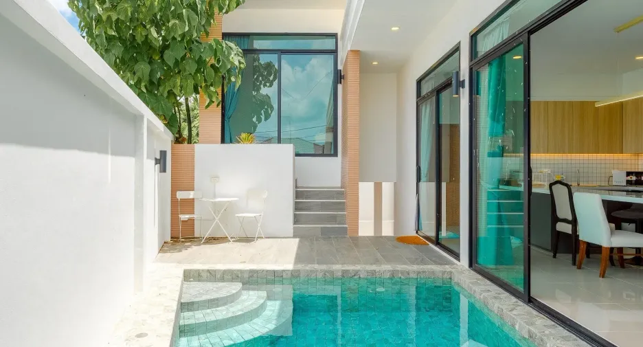 À vendre et à louer 2 chambres villa à Thalang, Phuket