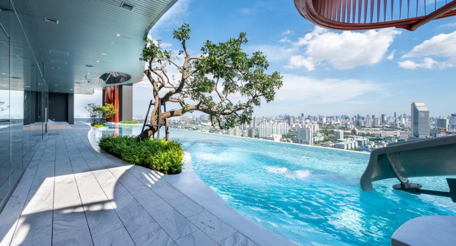 À vendre 1 chambre condo à Huai Khwang, Bangkok