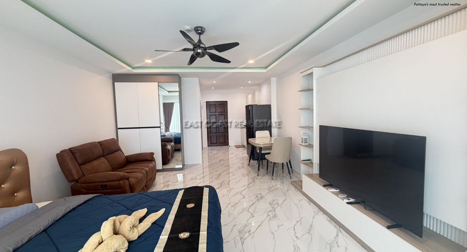For sale and for rent studio condo in Pratumnak, Pattaya