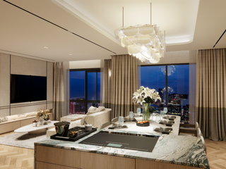 Condo en venta de 3 habitaciones en Ratchathewi, Bangkok