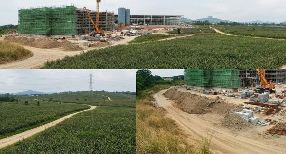 For sale land in Nikhom Phatthana, Rayong