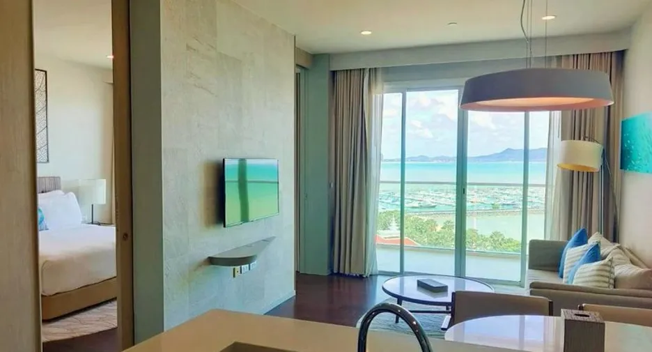 For rent 2 bedrooms condo in Sattahip, Chonburi