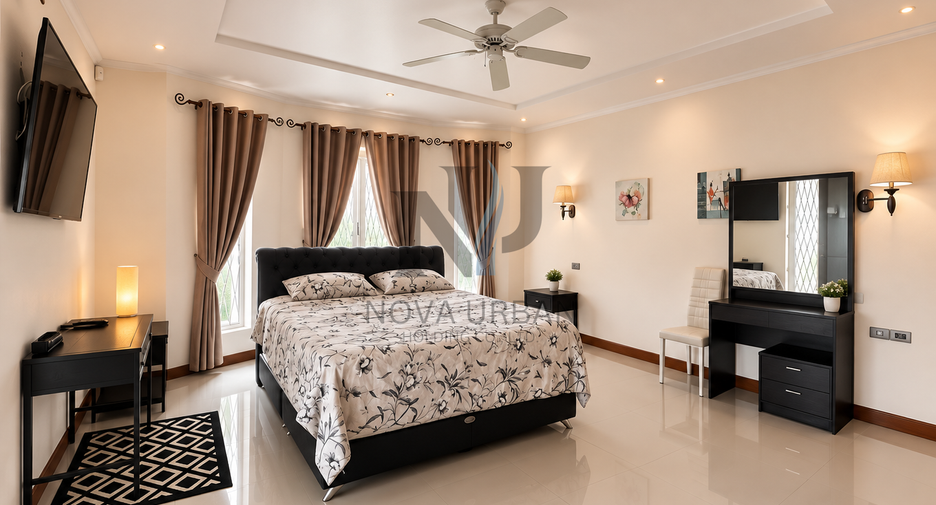 For sale and for rent 4 bedrooms villa in Bang Lamung, Chonburi