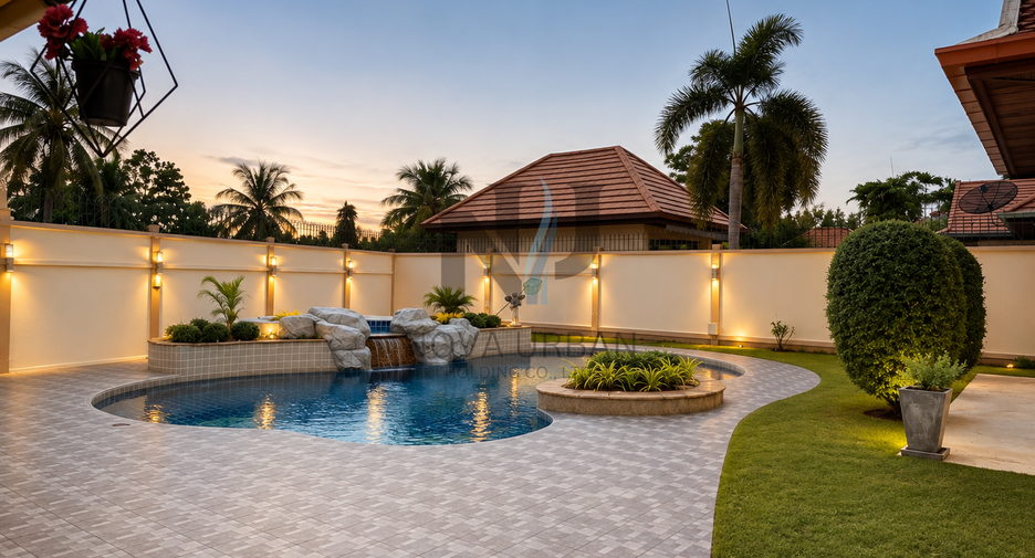 For sale and for rent 4 bedrooms villa in Bang Lamung, Chonburi
