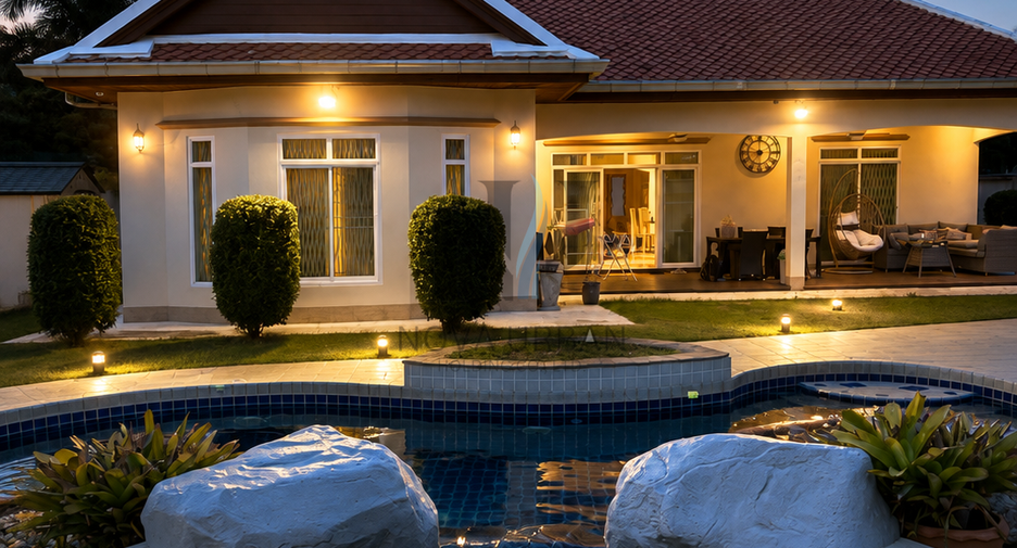 For sale and for rent 4 bedrooms villa in Bang Lamung, Chonburi