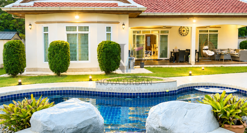 For sale and for rent 4 bedrooms villa in Bang Lamung, Chonburi