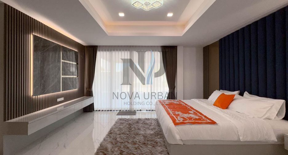 For rent and for sale 6 bedrooms villa in Jomtien, Pattaya