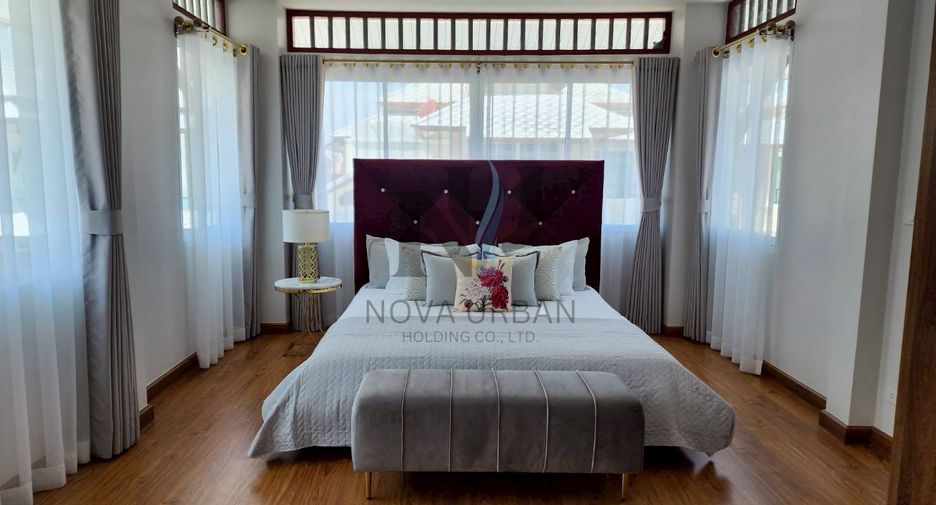 For rent 4 bedrooms house in Bang Lamung, Chonburi