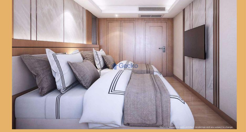 For sale 2 bedrooms condo in Jomtien, Pattaya
