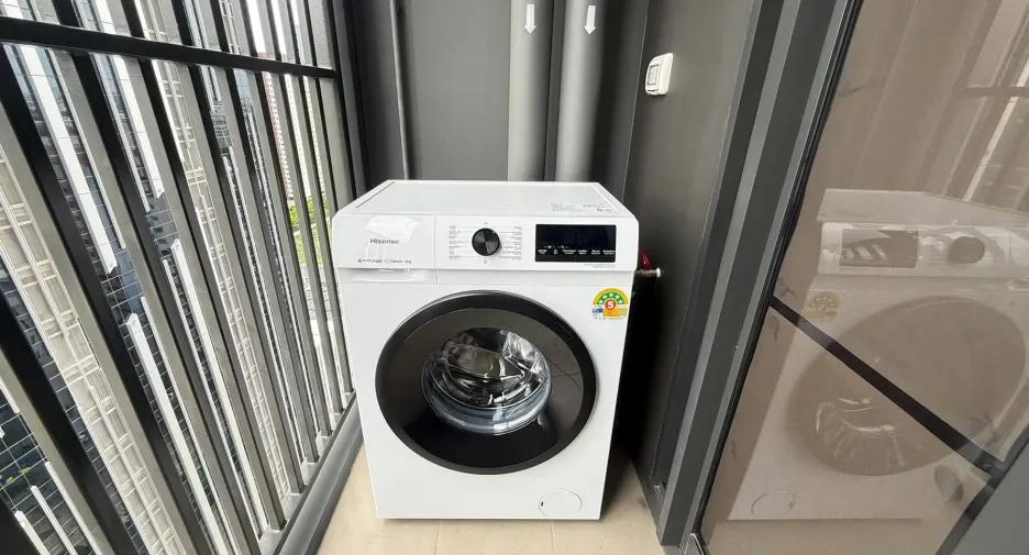 For rent studio condo in Huai Khwang, Bangkok