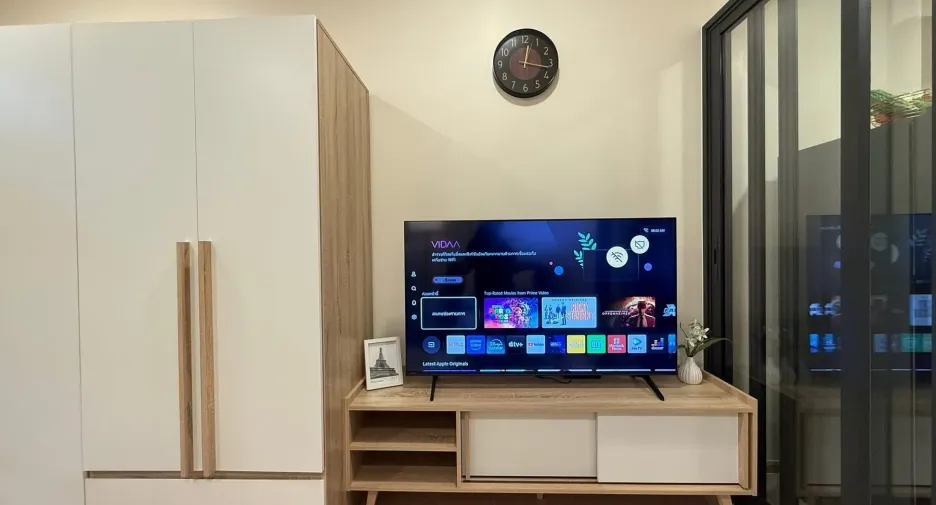 For rent studio condo in Huai Khwang, Bangkok