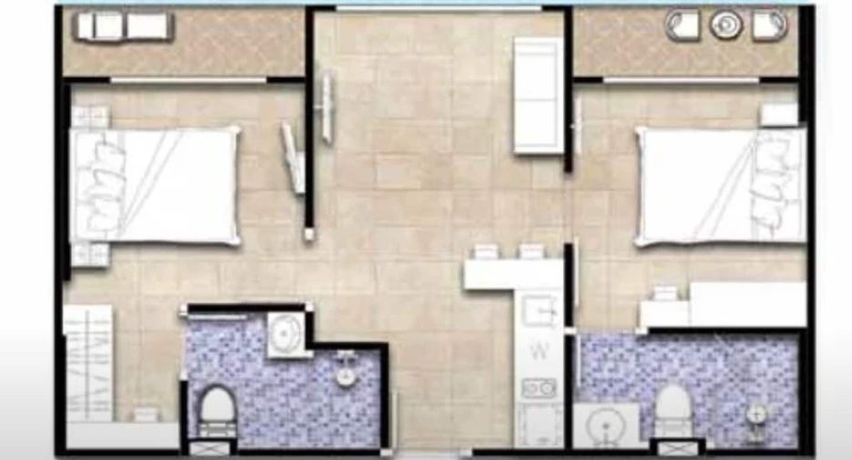 Wohnung zum Kauf mit 2 Zimmer in Thalang, Phuket