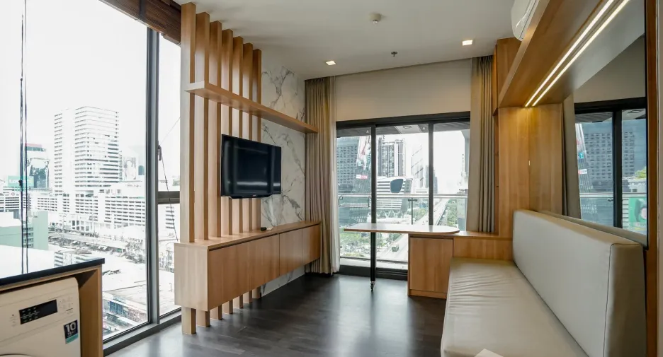 Condo en alquiler de 1 habitaciones en Huai Khwang, Bangkok