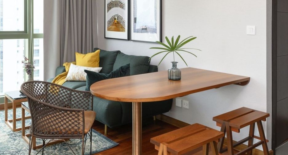 Condo en alquiler de 2 habitaciones en Pathum Wan, Bangkok
