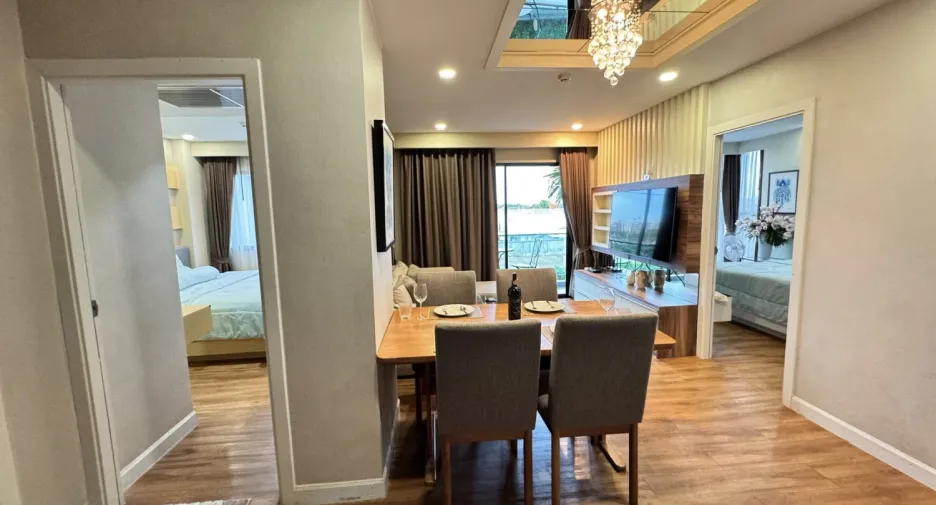 For rent 2 bedrooms condo in Jomtien, Pattaya