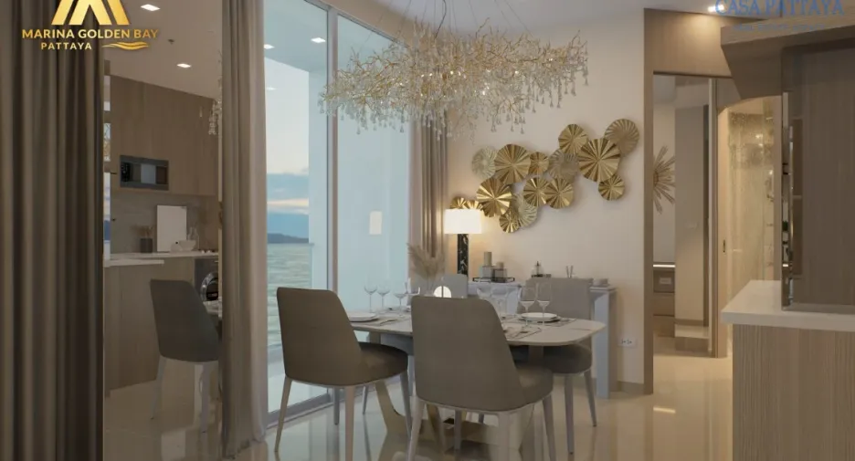 À vendre 2 chambres condo à Bang Lamung, Chonburi