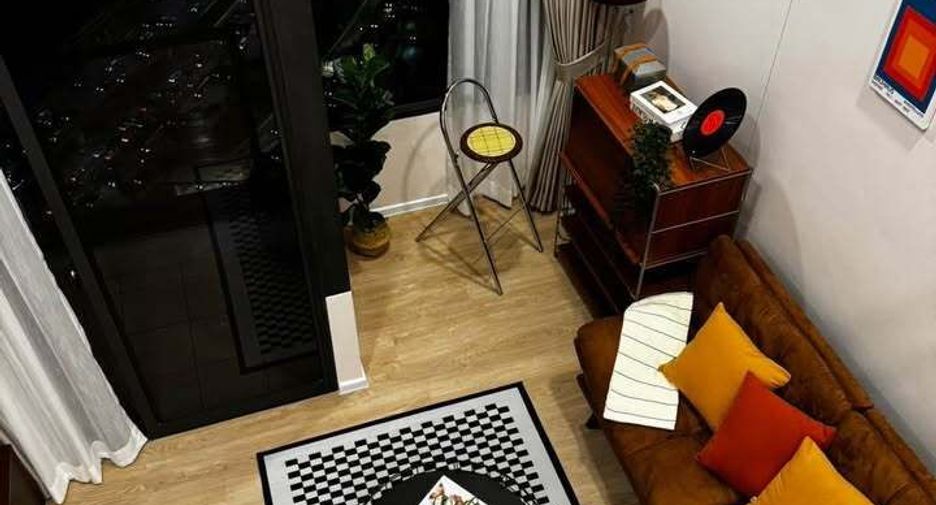 Condo en alquiler de 1 habitaciones en Huai Khwang, Bangkok