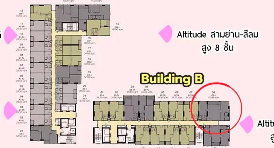 Wohnung zum Kauf mit 2 Zimmer in Bang Rak, Bangkok