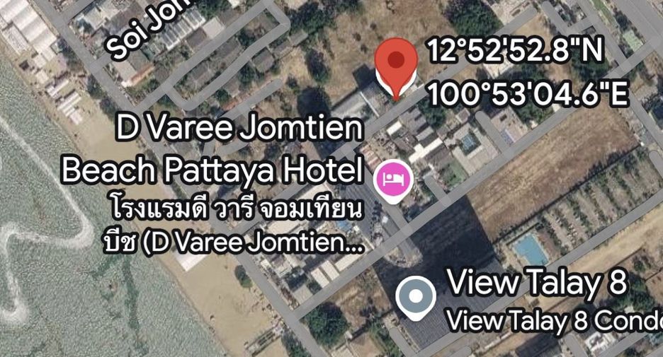 Terreno en venta en Jomtien, Pattaya