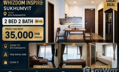 For rent 2 bedrooms condo in Bang Na, Bangkok