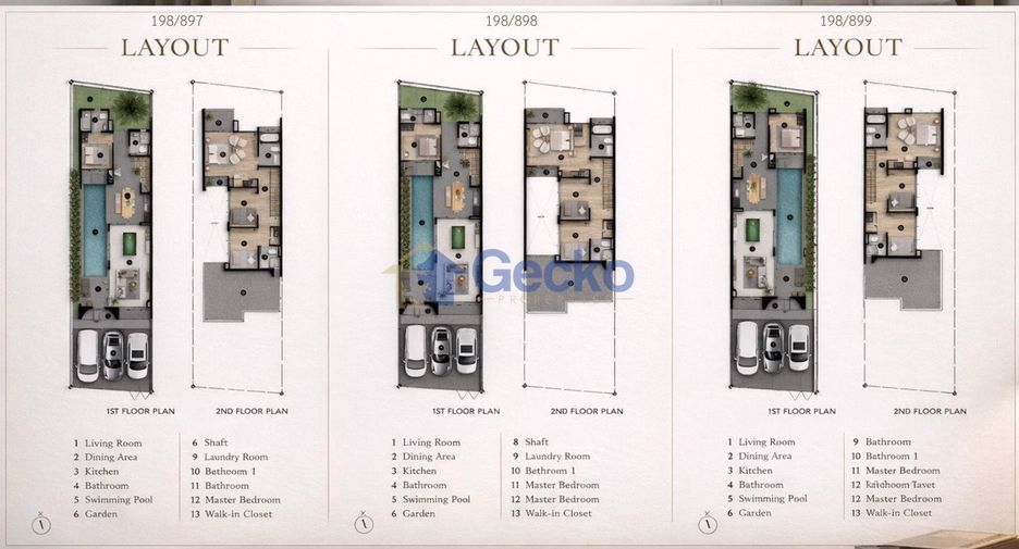 For sale 3 bedrooms house in North Pattaya, Pattaya