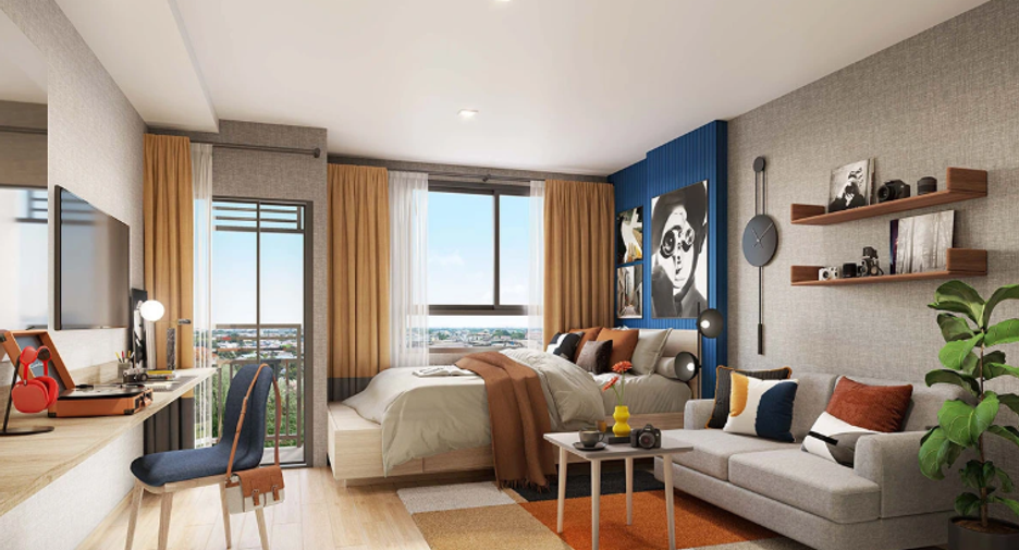 For sale 1 bed condo in Mueang Samut Prakan, Samut Prakan