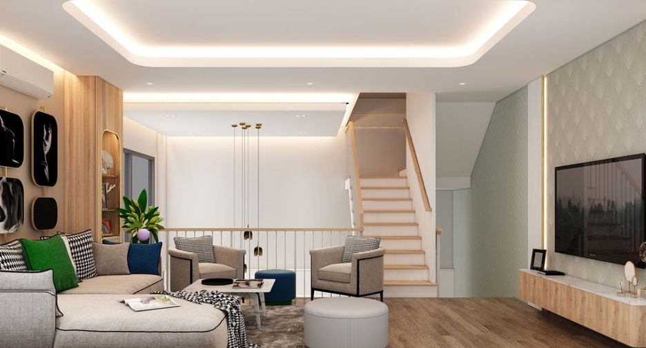 Reihenhaus zum Kauf mit 3 Zimmer in Bang Kapi, Bangkok