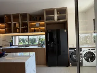 À vendre et à louer 3 chambres maison à Bang Lamung, Chonburi