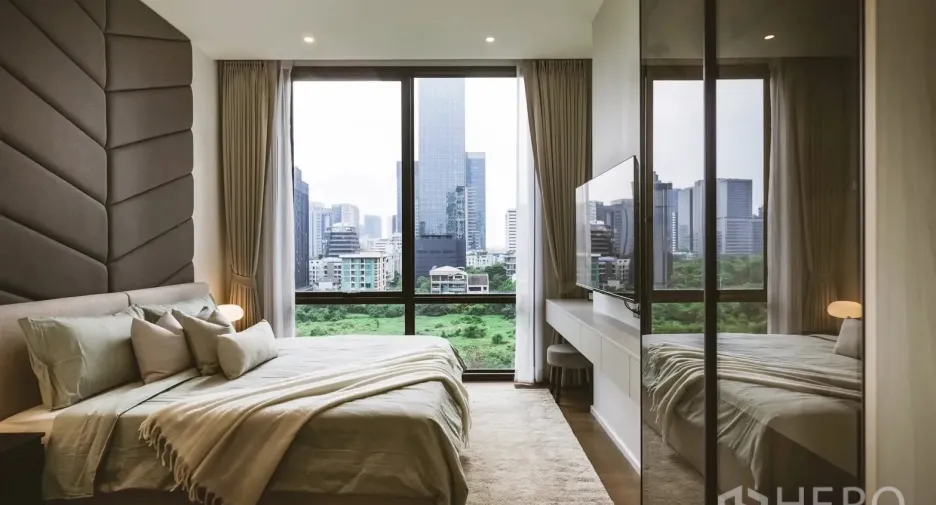 À louer 2 chambres condo à Pathum Wan, Bangkok