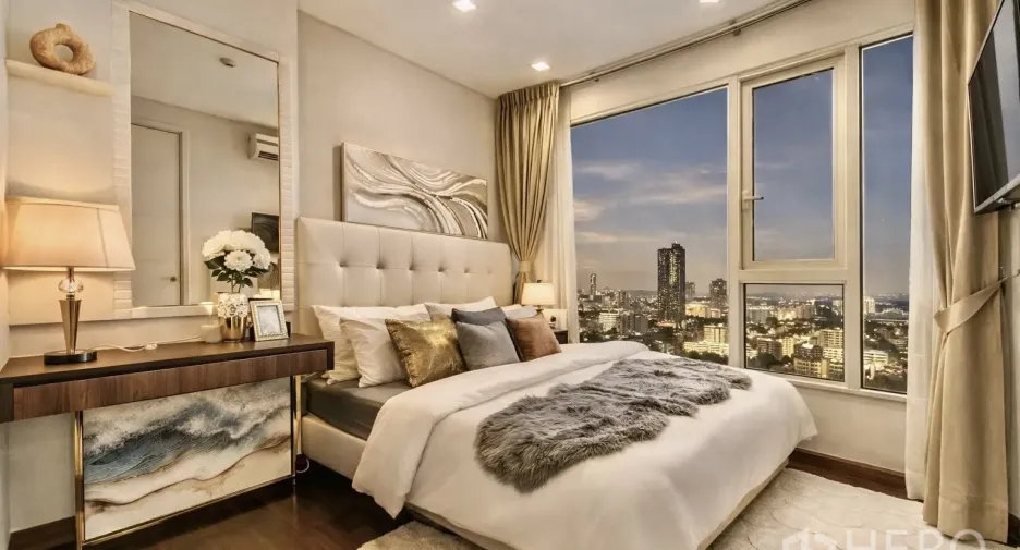 For rent and for sale 1 bed condo in Watthana, Bangkok