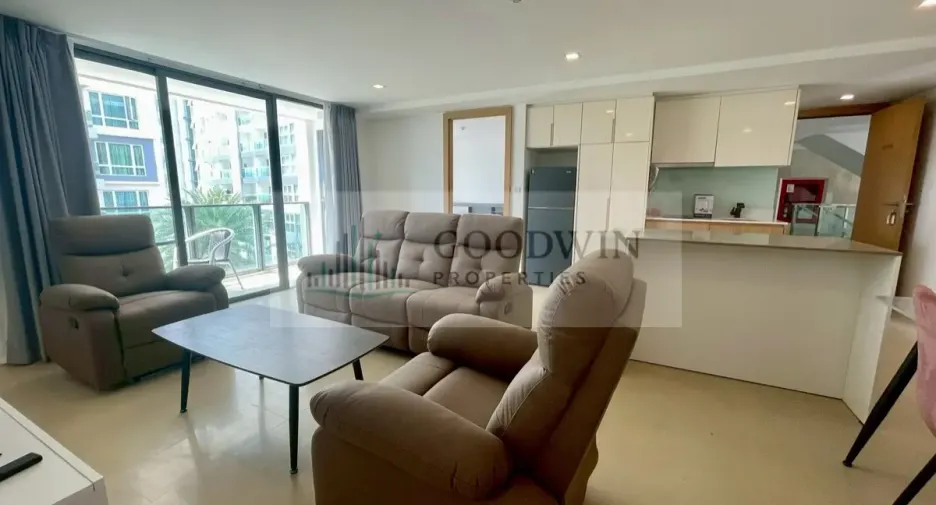 À louer 2 chambres condo à Bang Lamung, Chonburi