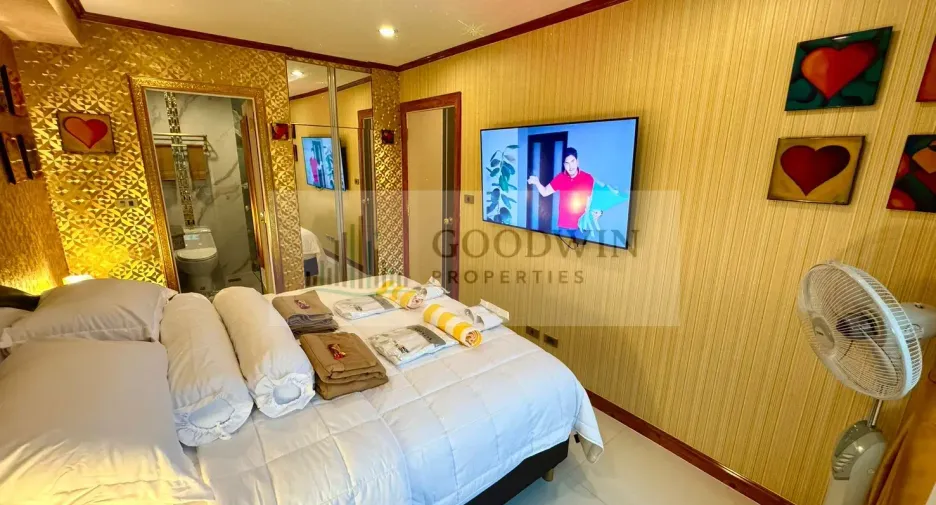 Wohnung zur Miete mit 1 Zimmer in Bang Lamung, Chonburi