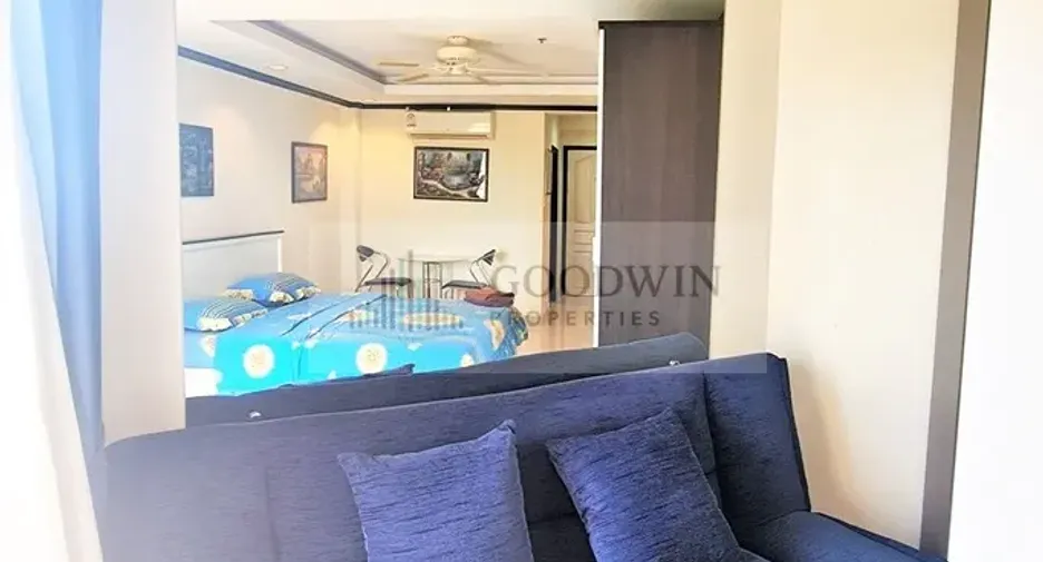 For rent and for sale studio condo in Jomtien, Pattaya