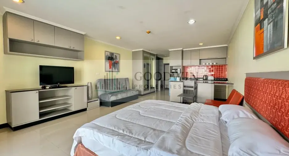À louer et à vendre studio condo à South Pattaya, Pattaya