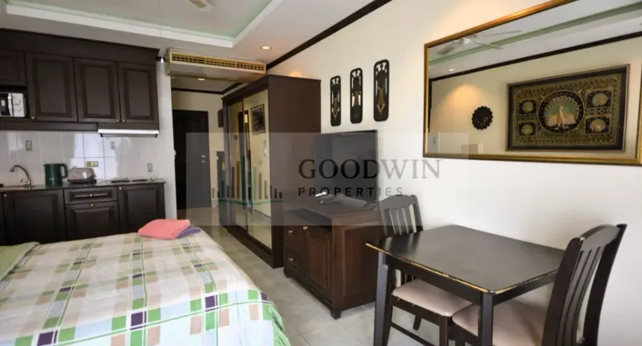 For rent studio condo in Jomtien, Pattaya