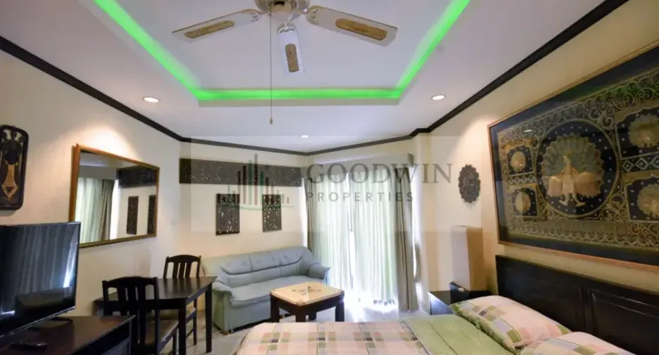 For rent studio condo in Jomtien, Pattaya