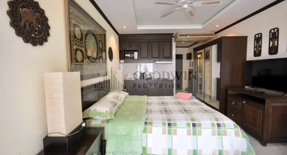 For rent studio condo in Jomtien, Pattaya