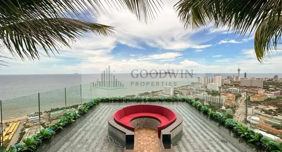 À louer 1 chambre condo à Jomtien, Pattaya