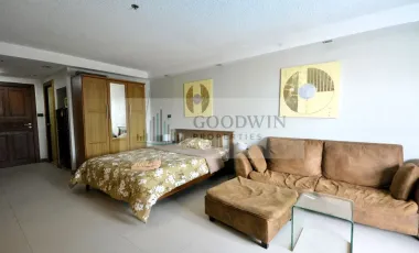For rent and for sale studio condo in Jomtien, Pattaya