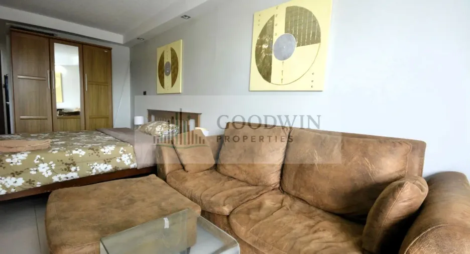 For rent and for sale studio condo in Jomtien, Pattaya