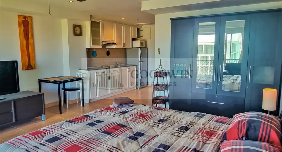 For rent and for sale studio condo in Jomtien, Pattaya