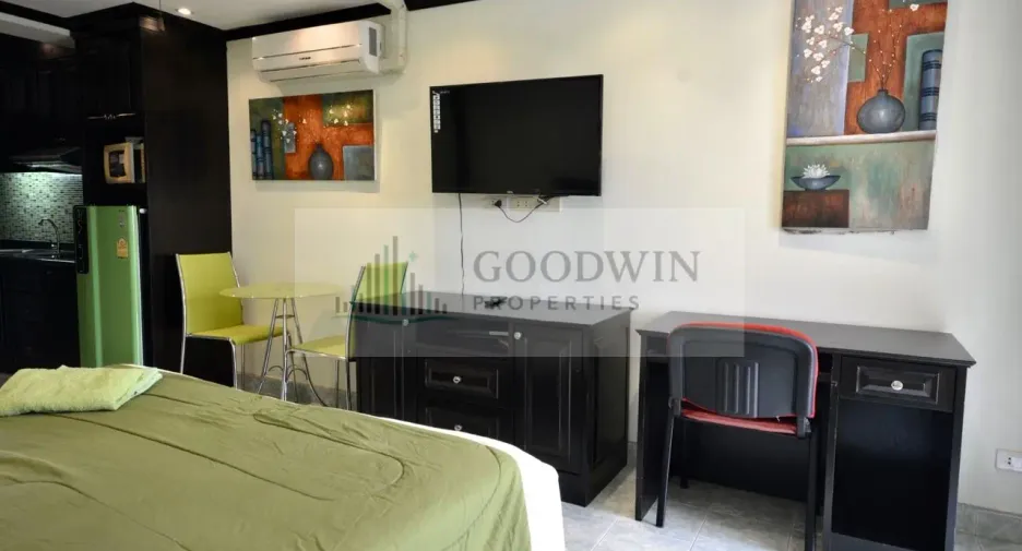 For rent and for sale studio condo in Jomtien, Pattaya