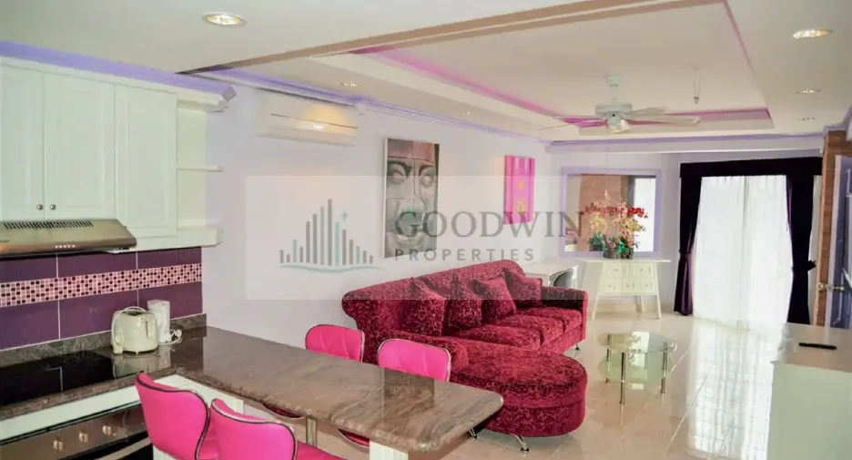 Condo en alquiler y en venta de 1 habitaciones en Jomtien, Pattaya
