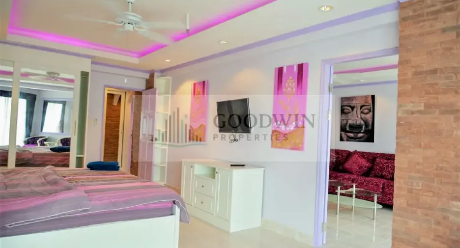 Condo en alquiler y en venta de 1 habitaciones en Jomtien, Pattaya