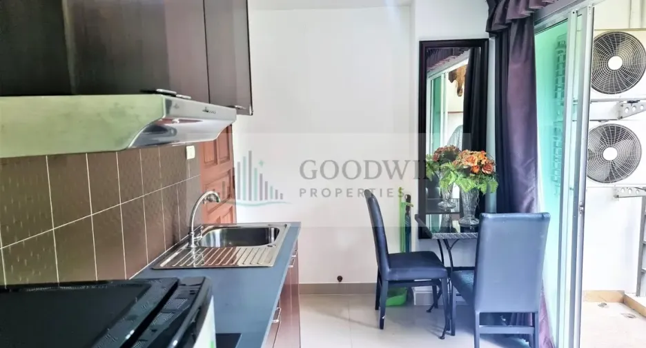 For rent and for sale studio condo in Jomtien, Pattaya