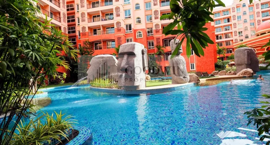 À louer et à vendre 1 chambre condo à Jomtien, Pattaya
