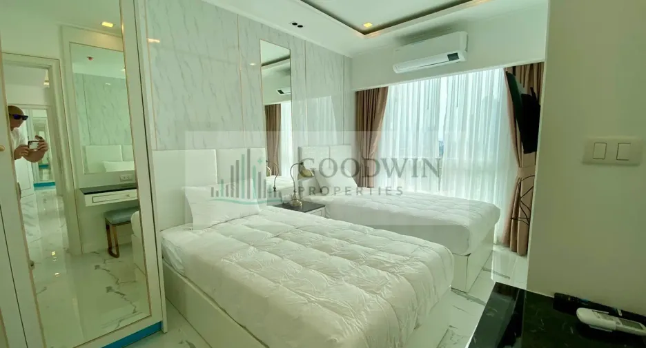 À louer et à vendre 2 chambres condo à Jomtien, Pattaya
